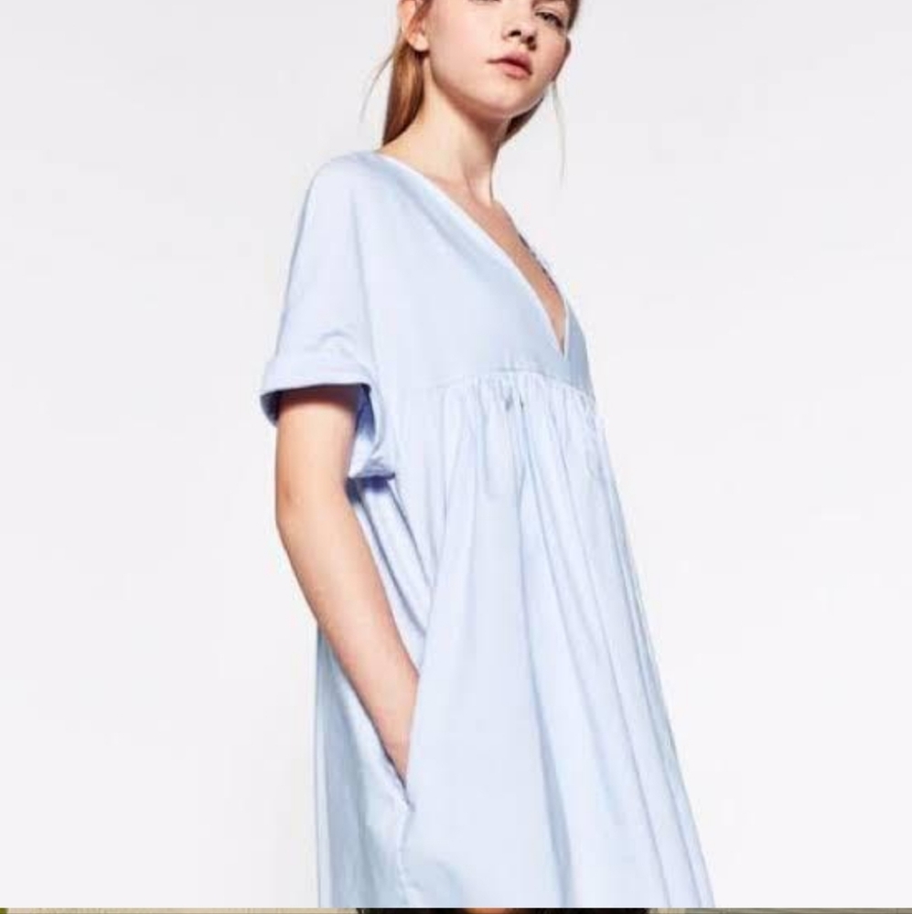 Zara romper baby doll dress